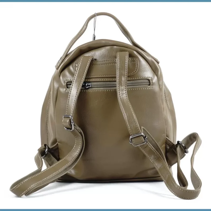 David Jones női hátitáska kordbársony, khaki noivalltaska-hu 3