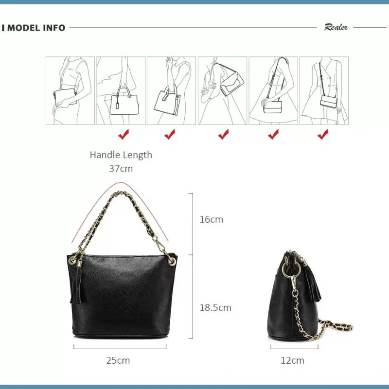 Láncos női válltáska, bőr, szürke noivalltaska-hu 5