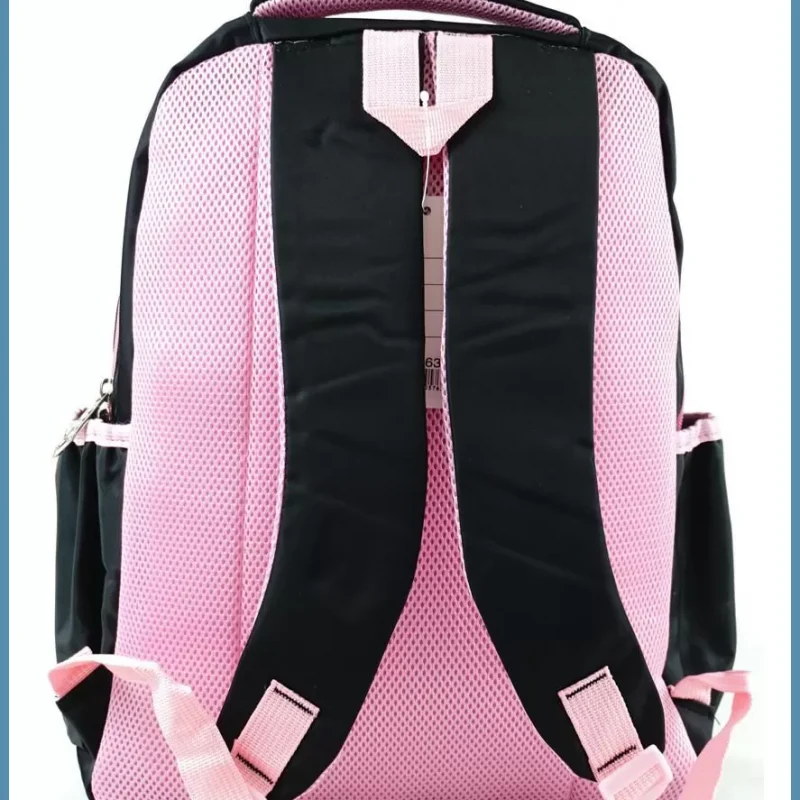 Nagyméretű gyermekhátizsák tengericsillaggal, fekete noivalltaska-hu 3